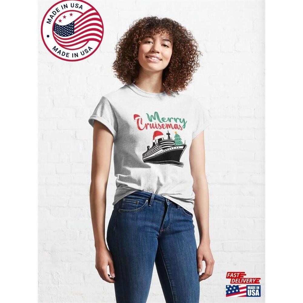 Merry Cruisemas Cruise Ship Family Christmas Funny Classic T-Shirt